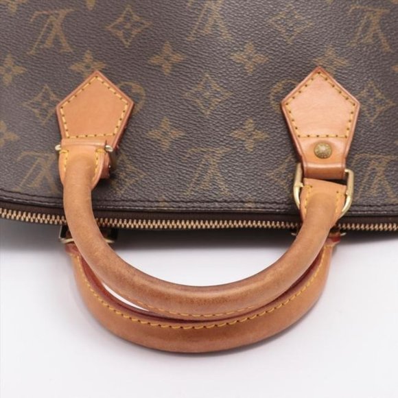 Louis Vuitton Alma Pm Brown Monogram Canvas Shoulder Bag - Picture 6 of 11